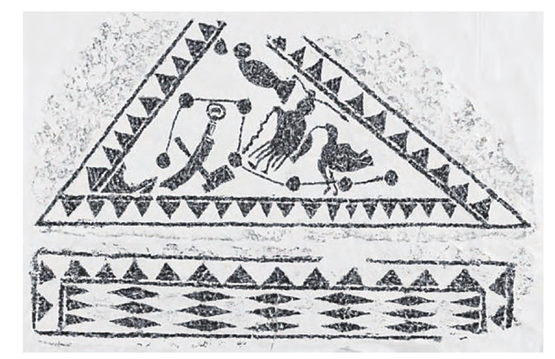 Astronomical Chart from Tang Tomb