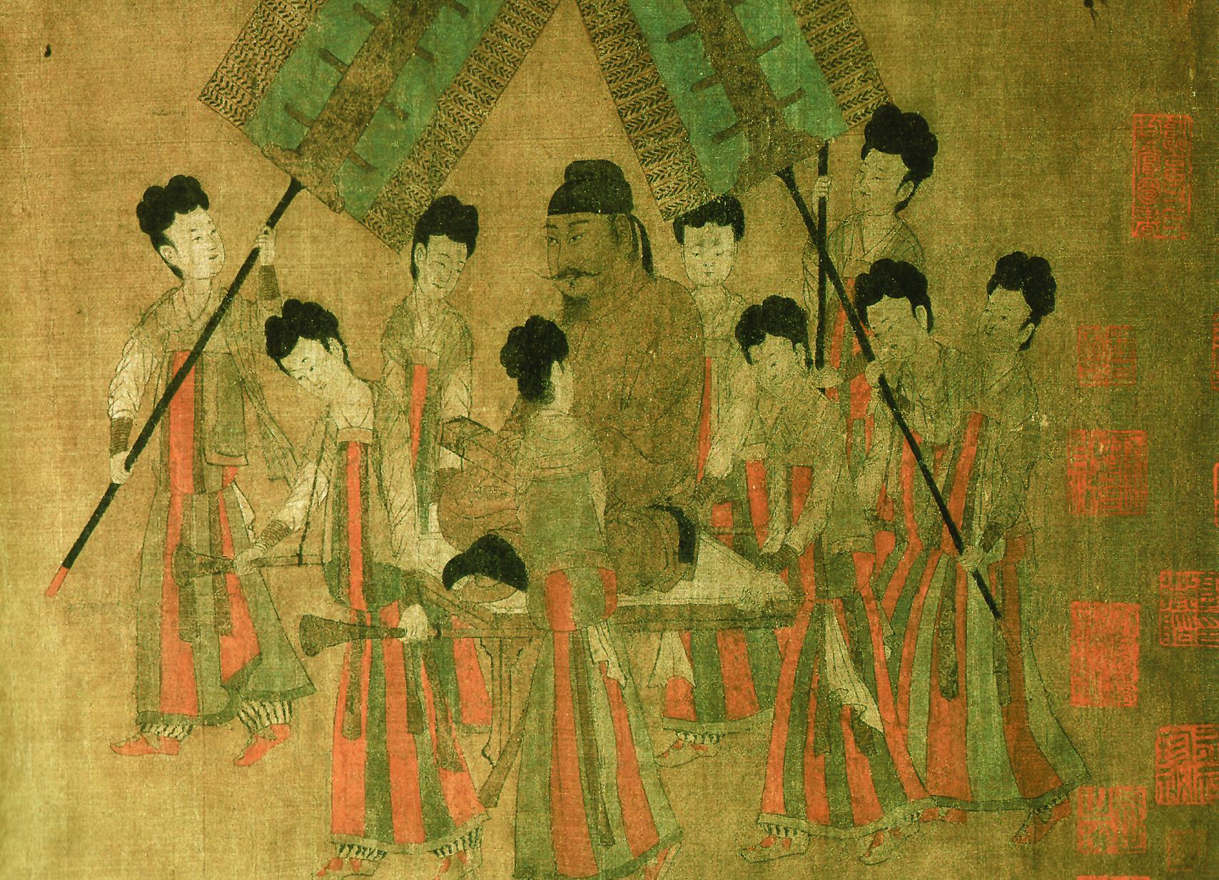 Emperor Taizong Receiving Tibetan Envoys