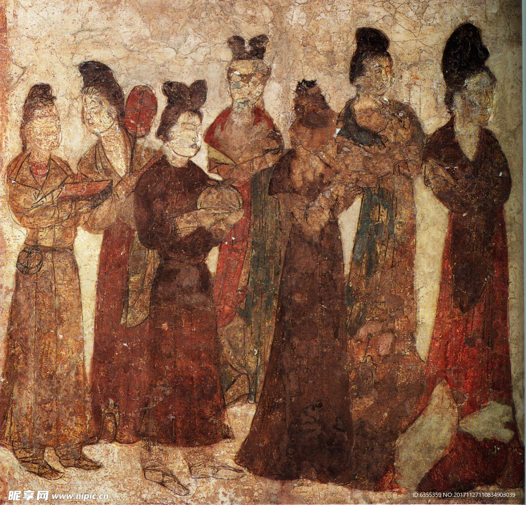 世俗风情画